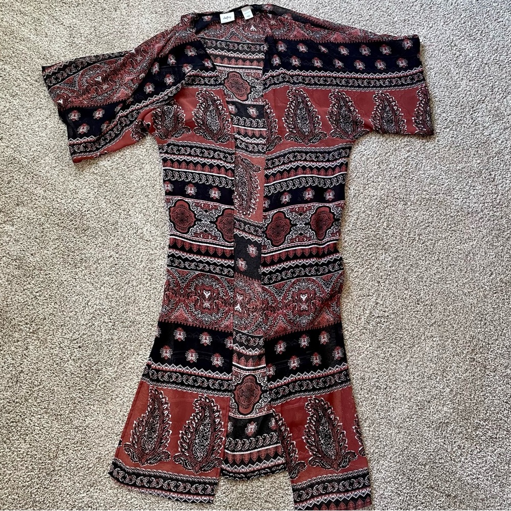 Sheer Daytrip duster